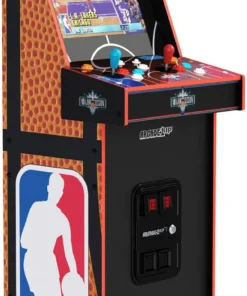 NBA Jam Deluxe 2-Player Control Panel Arcade Machine Console - Orange