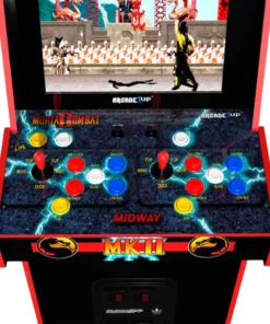 Alternative view of Mortal Kombat II Deluxe Arcade Game - Black