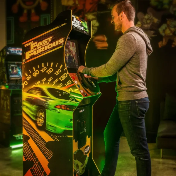 The Fast & The Furious Deluxe Arcade Game - Black - Image 7