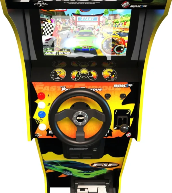 The Fast & The Furious Deluxe Arcade Game - Black - Image 2